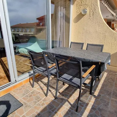 T2 Avec Piscine Et Parking, 4 Couchages, Proche à Argelès-sur-mer - Fr-1-388-2 Appartement *